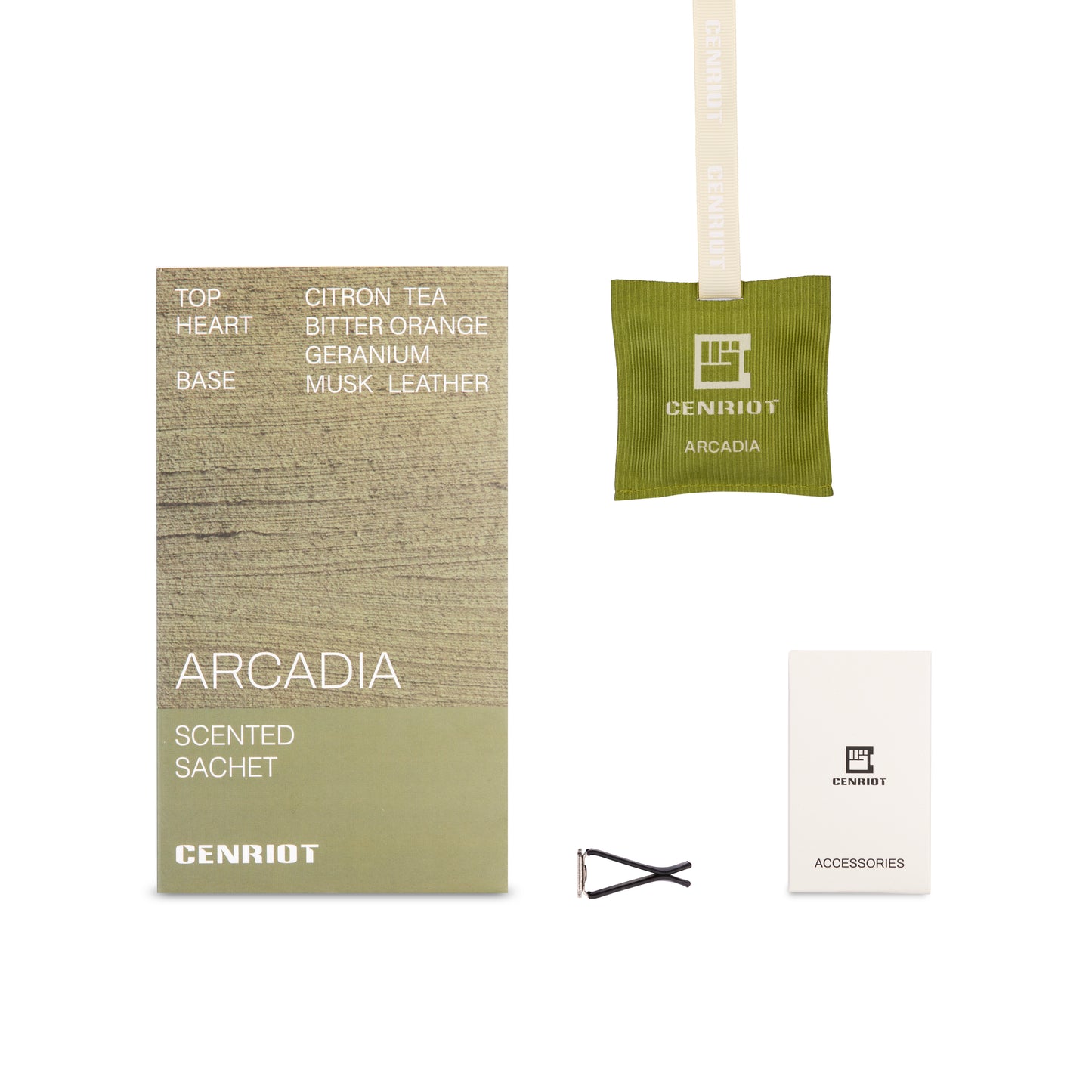 Cenriot Car Air Freshener Sachet 'Arcadia'